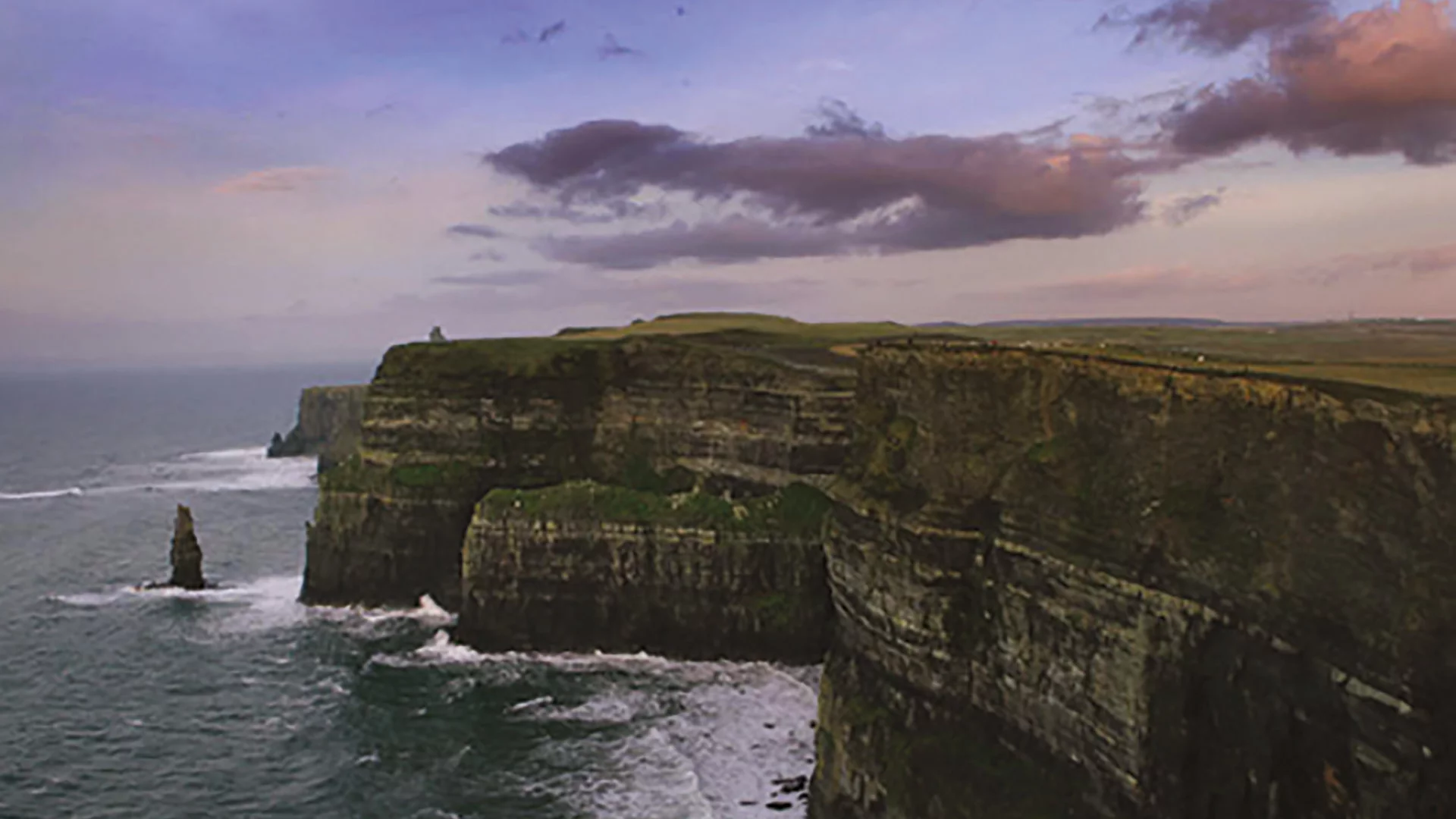 Cliffs View Evening Sky