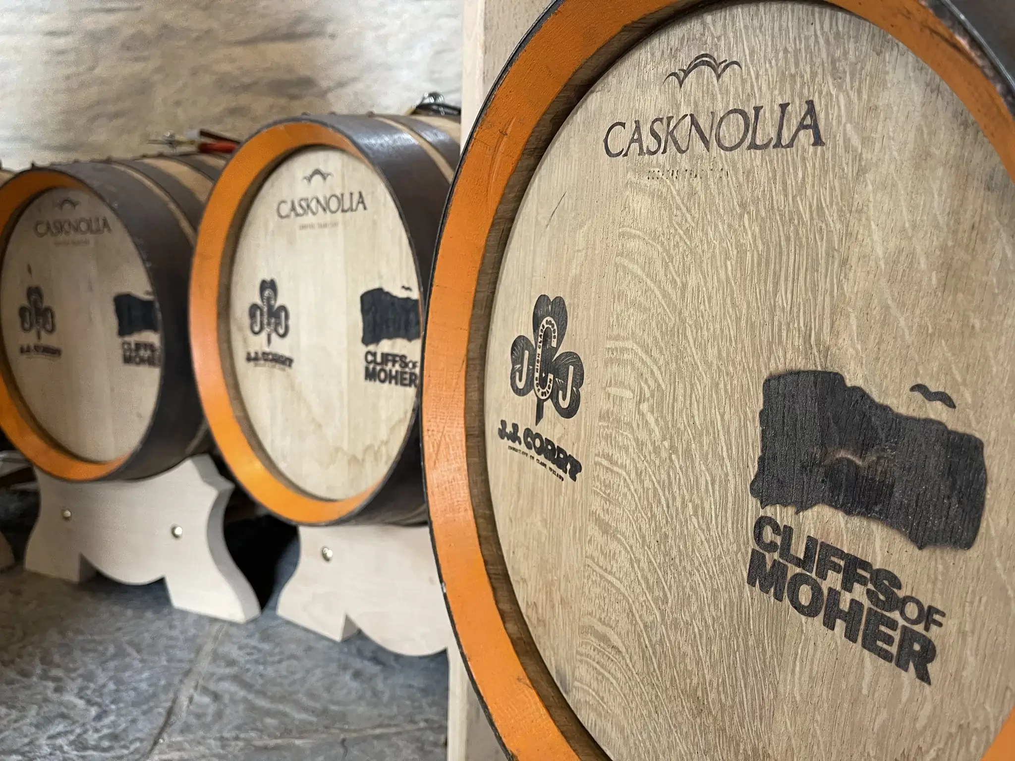 JJ Corry Whiskey in O'Brien's Barrels