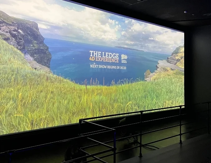 4D experience at the Cliffs of Moher