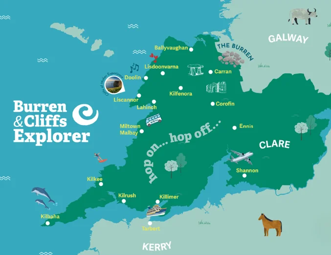 Public input sought on Burren & Cliffs Explorer shuttle bus service