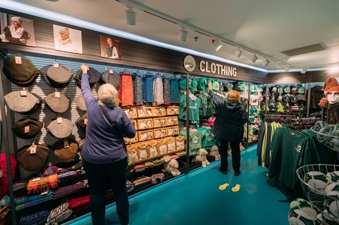 Traditional handmade Irish Gifts at the Cliffs of Moher